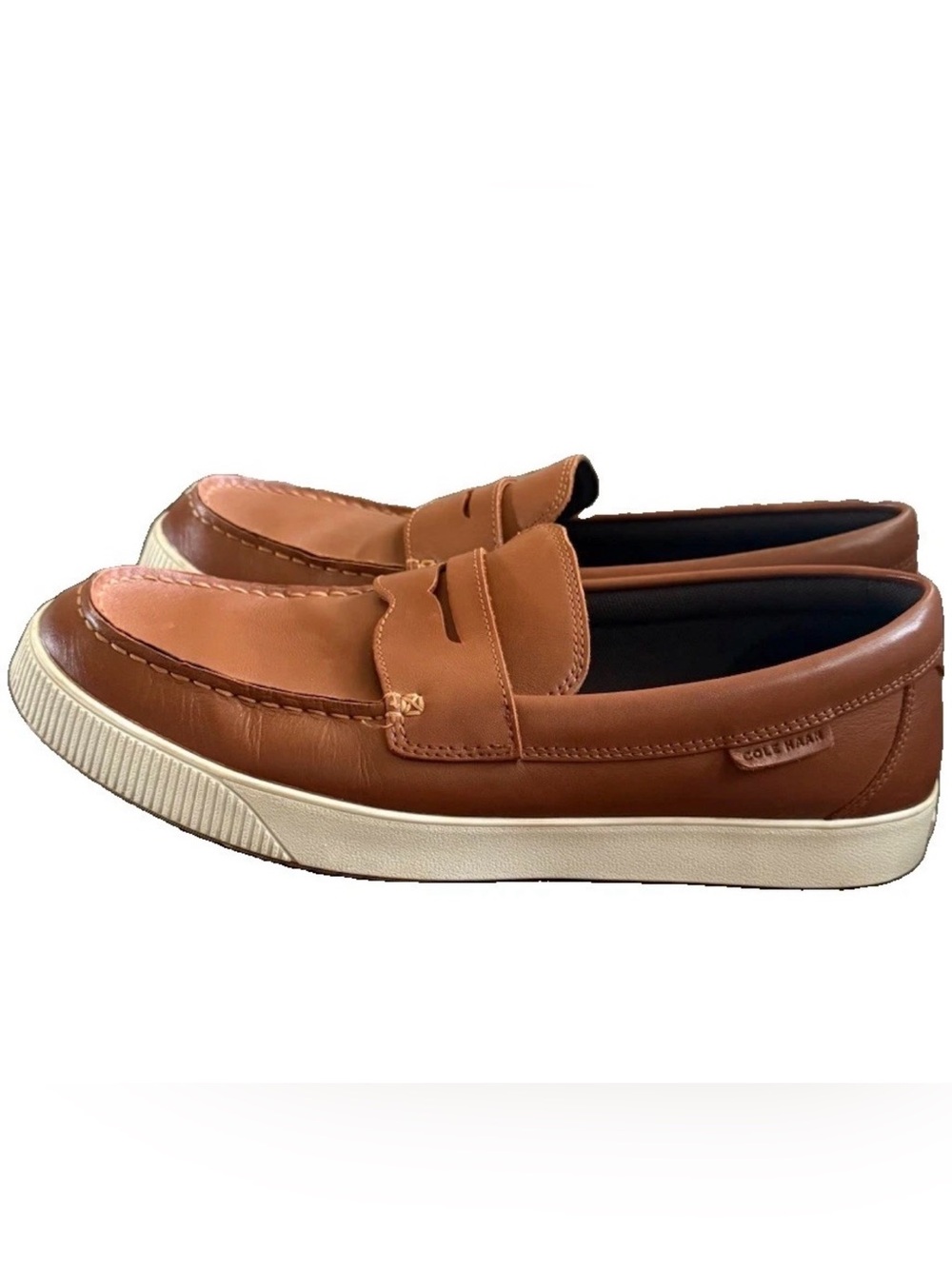 Cole Haan Grand 360 Men’s 9.5 M Brown Leather Penny Loafers Sneaker Sole